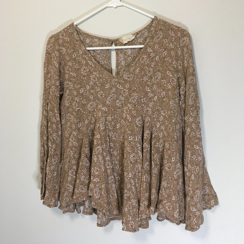 Altar'd state long sleeve blouse